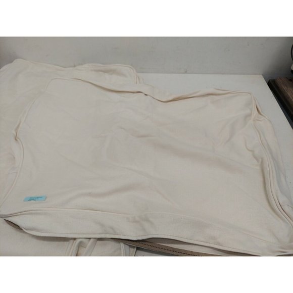 Pottery Barn- Comfort Roll Arm Loveseat Slipcover Box Washed Linen, Ivory, OPEN - Picture 6 of 12